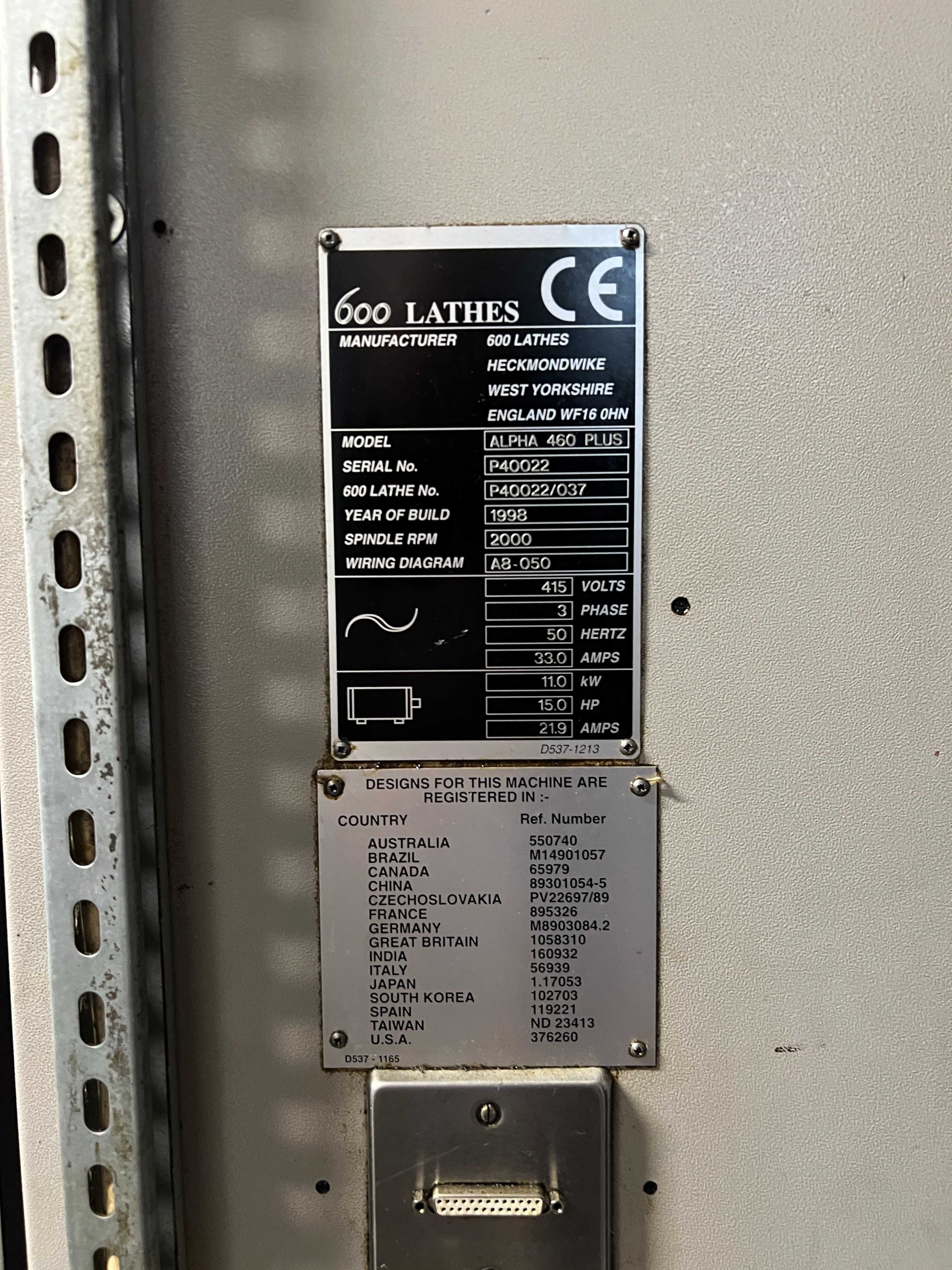 Tokarka CNC Harrison Alpha 460 plus