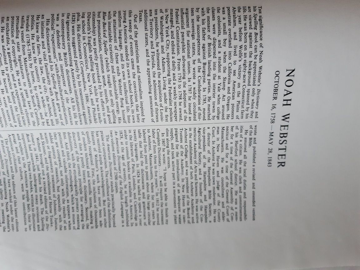 Słownik Websters 3 edycja, idealny stan,