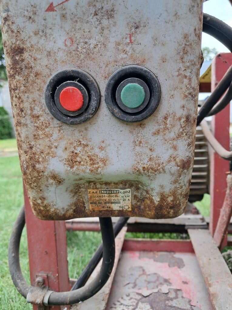 Silnik elektryczny 11kw 380v z wózkiem Dolzamet c712