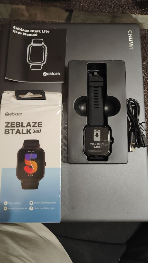 Смарт часы Zeblaze Btalk lite smart watch годинник звонки спорт