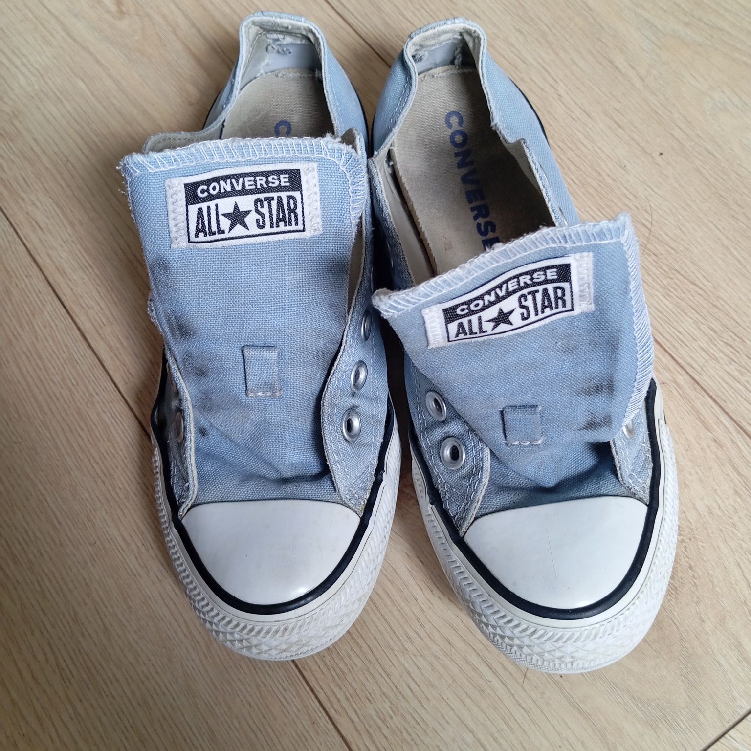 Trampki Converse All Star 38 24,5 cm błękitne krótkie