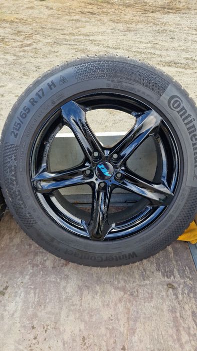 Alufelgi ! Koła zimowe 8 mm !! 17 ! 5x112 !! 215/65 R17 !! Q3,Tiguan!