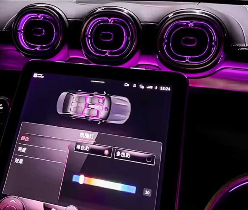 Воздуховоды дефлекторы Мерседес w206