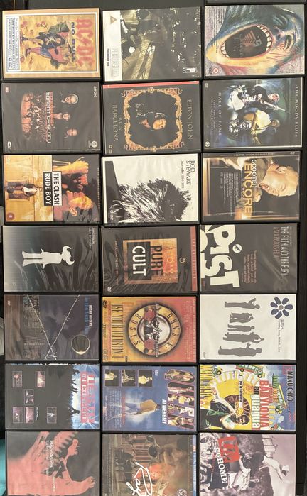 DvD’s de Música vários