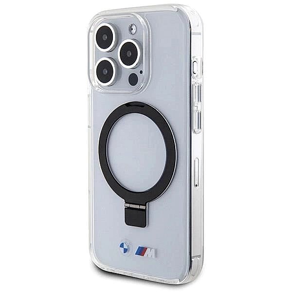 Etui BMW Ring Stand M Collection MagSafe na iPhone 15 Pro Max - przezr