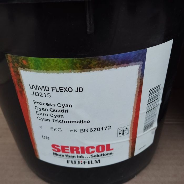 УФ краска SERICOL для узкорулонной флексопечати