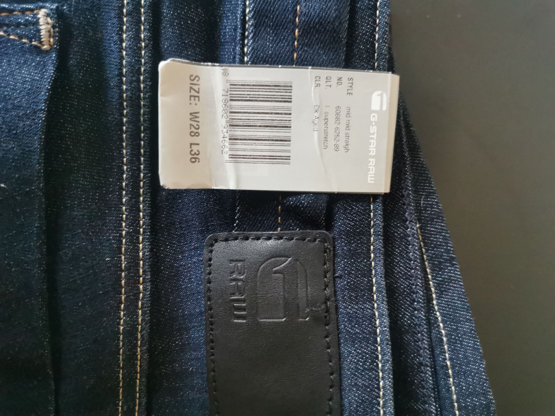 Nowe jeansy damskie G-STAR RAW 28/36 dla wysokich