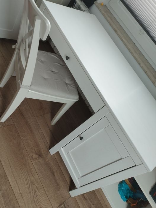 Biurko drewniane Ikea hemnes 120x 55 cm