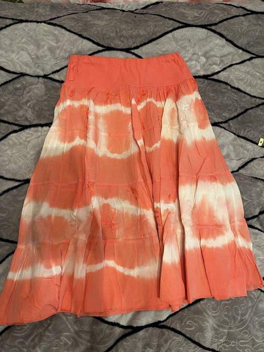 Літня жіноча спідниця з котону