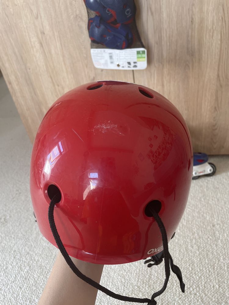 Komplet rolek + kask  dla chłopca