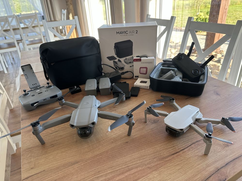 DJI Mavic Air 2 Fly More Combo + DJI Mini SE – zestaw