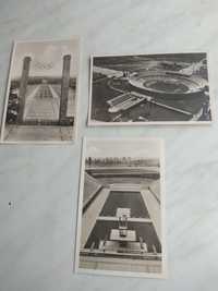 Trzy przedwojenne pocztówki. Olimpiada. Berlin 1936 rok.