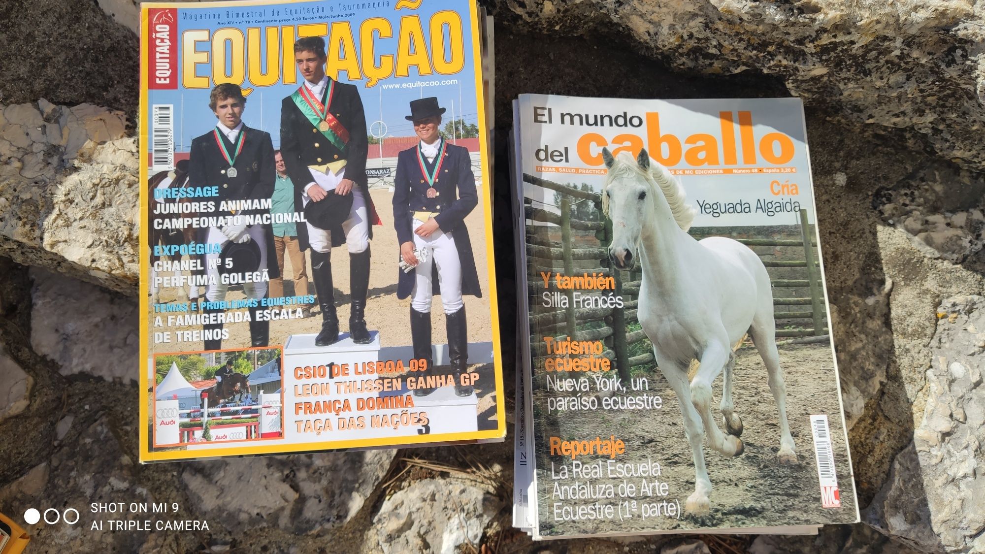 Revistas de equitação