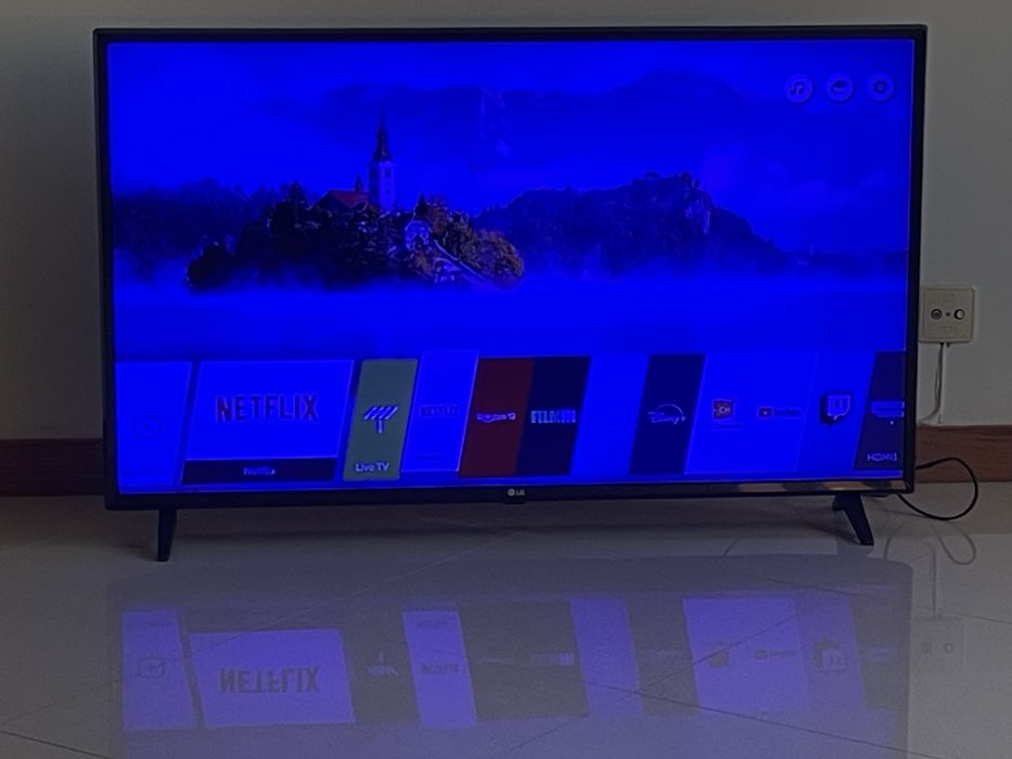 Tv LG 43 a funcionar