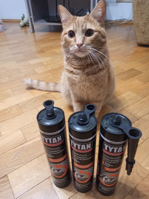 Герметик каучуковий TYTAN Professional для покрівлі 280 мл прозорий