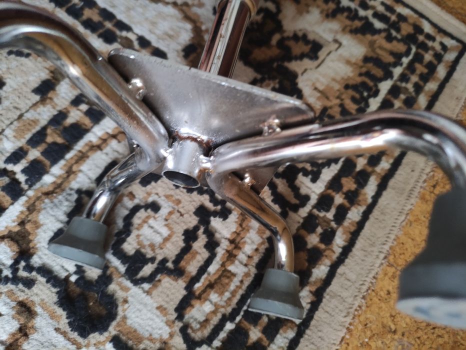 Bengala Muleta Inox 4 apoios