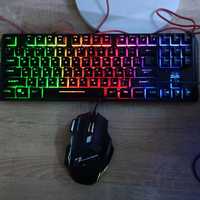 Геймерская мишь и клавиатура