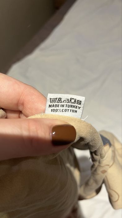 Bluza bawelna 80 beż ciepła