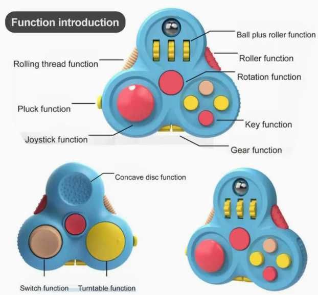 Fidget Spinner Multifuncional