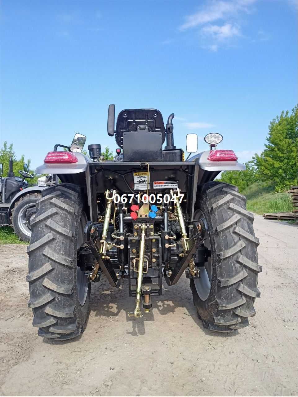 Мінітрактор Скаут ТЕ-504+Резина Armour + 2 циліндра + Реверс доставка