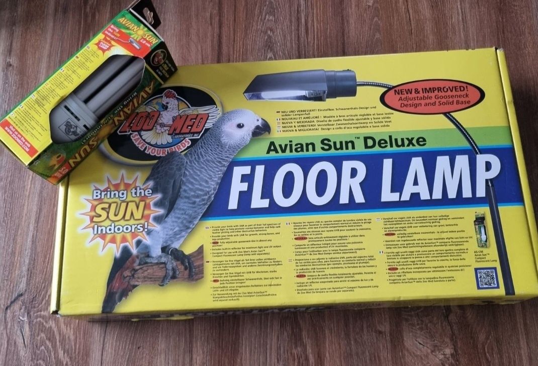 Lampa stojąca AvianSun Deluxe dla ptaszków