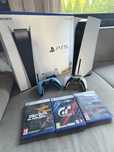 Konsola playstation 5 /825GB + 2 pady + 3gry
