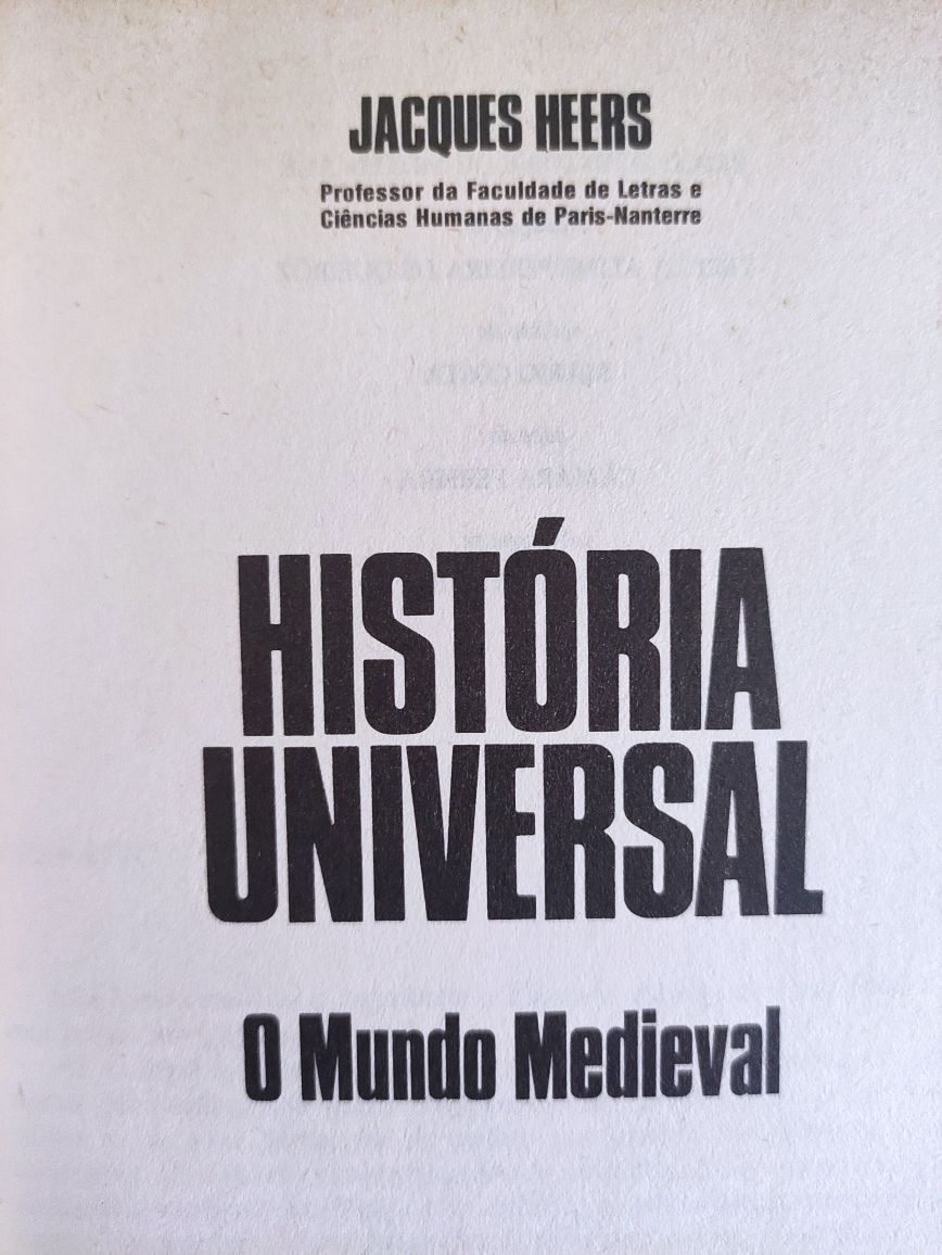 Livros - História Universal