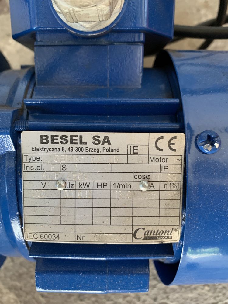 Silnik do pieca Besel 63-4B