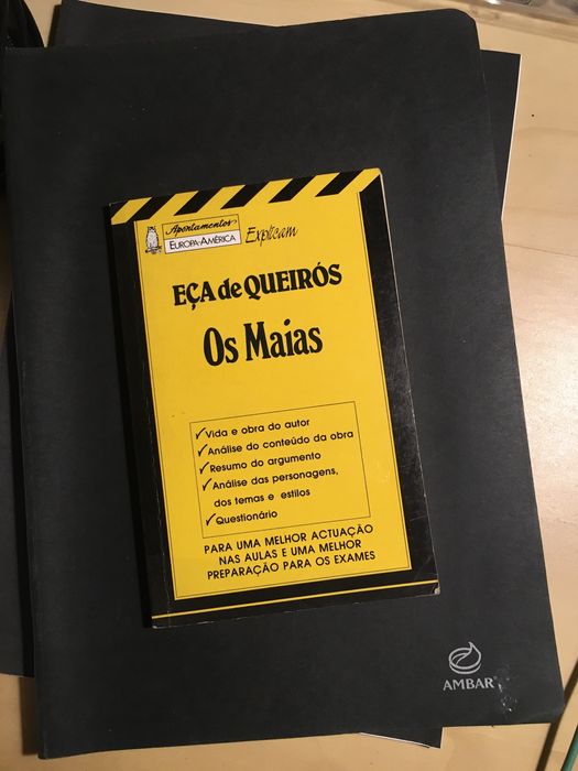 Os Maias + Livro de Apontamentos *NOVOS*