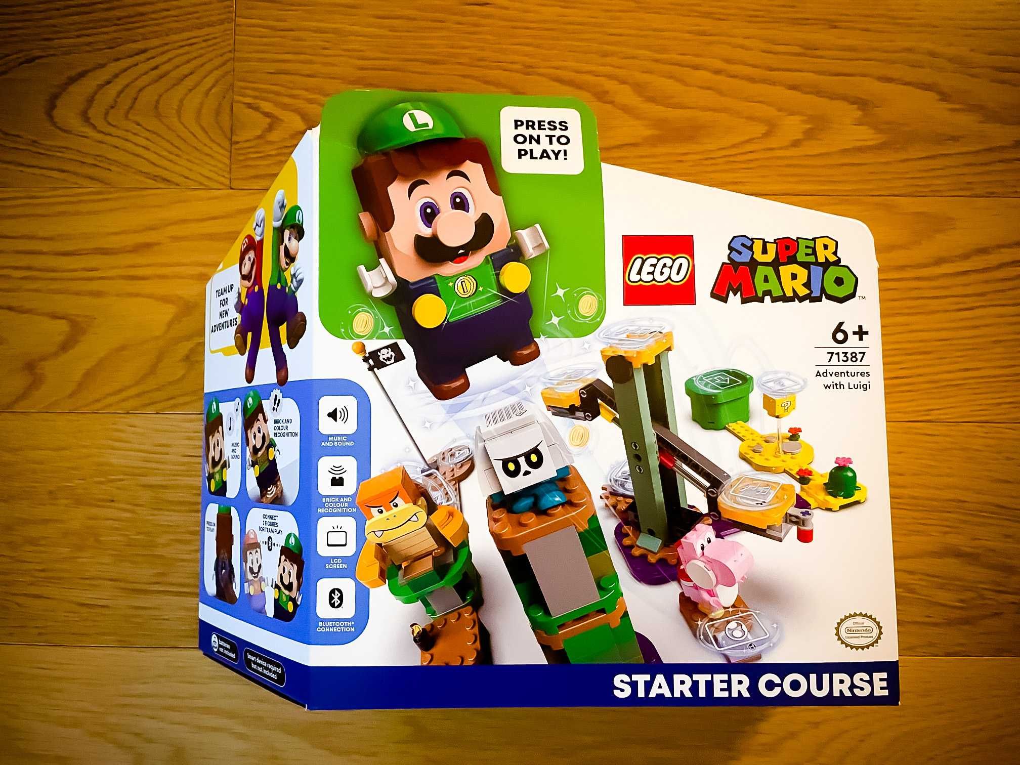 Lego 71387: Super Mario Adventures Luigi Starter Course (novo/selado)