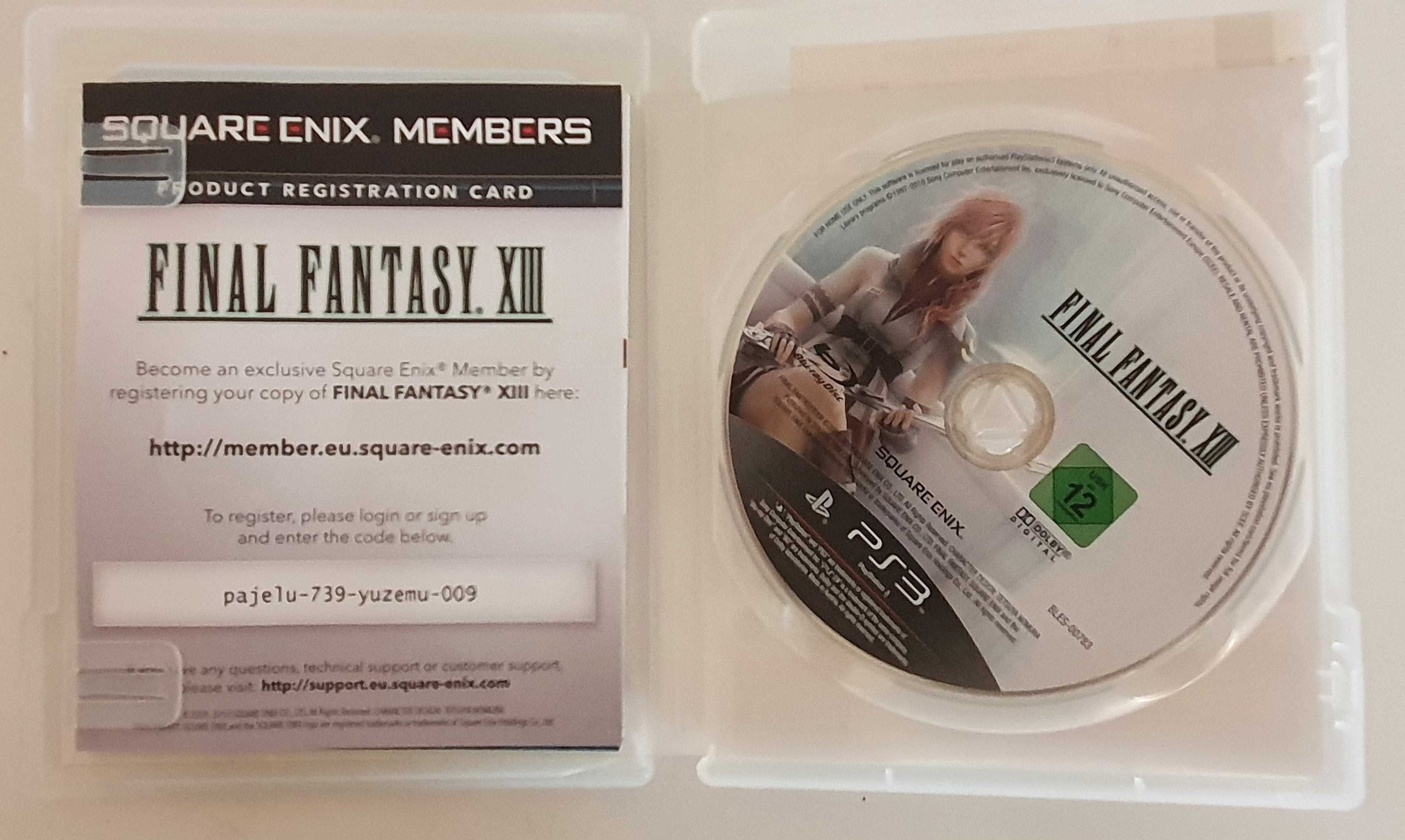 Final Fantasy XIII (13) Playstation 3