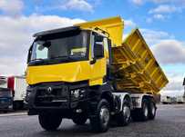 Renault K 460 PROTECT 8X4 WYWROTKA MEILLER BORDMATIC  Hydroklapa / Podwozie 42-ton / Super Stan / Sprowadzona / Model 2016