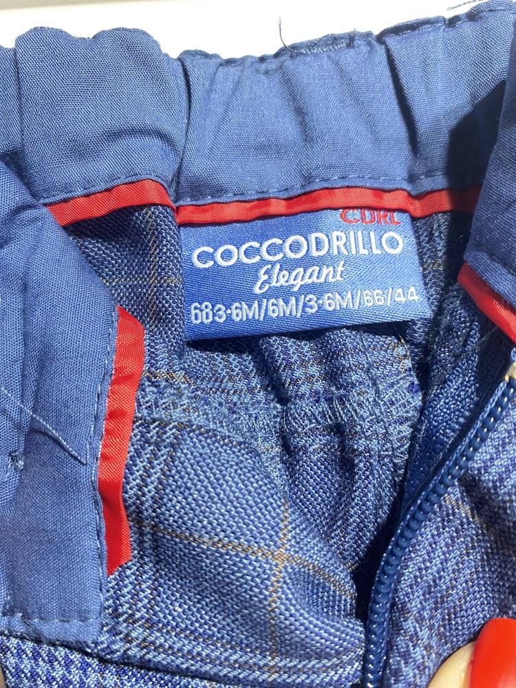Garnitur marynarka, spodnie coccodrillo r. 68