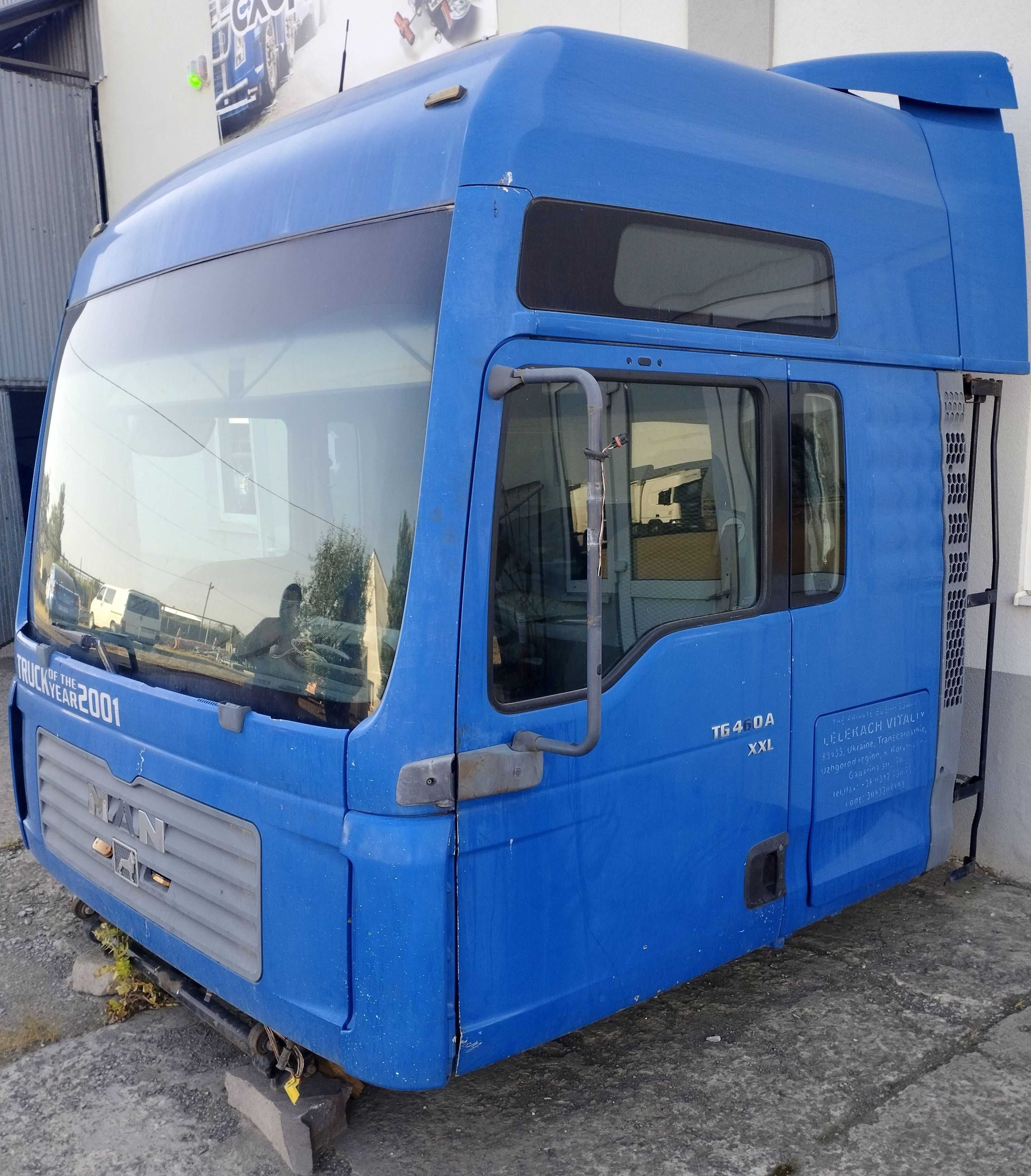 Кабіна MAN TGA 460 XXL (WMAH05ZZZ2M348397) 18.463