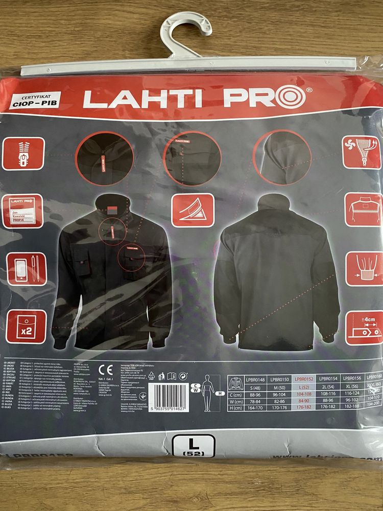 Bluza robocza ochronna Lahti PRO LPBR01 nowa rozmiar L