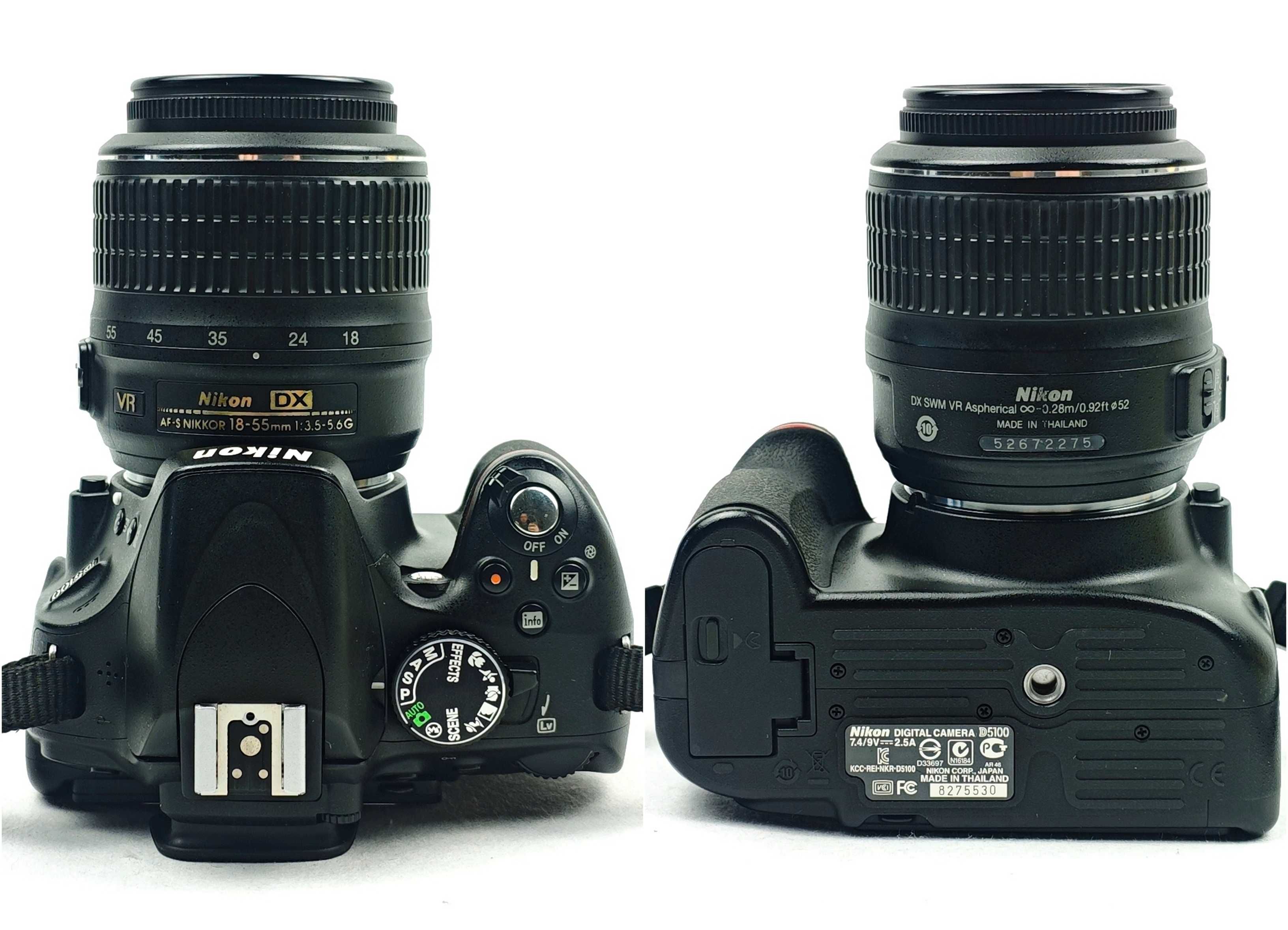 Дзеркальний фотоапарат Nikon D5100 KIT 18-55mm 64Gb + сумка