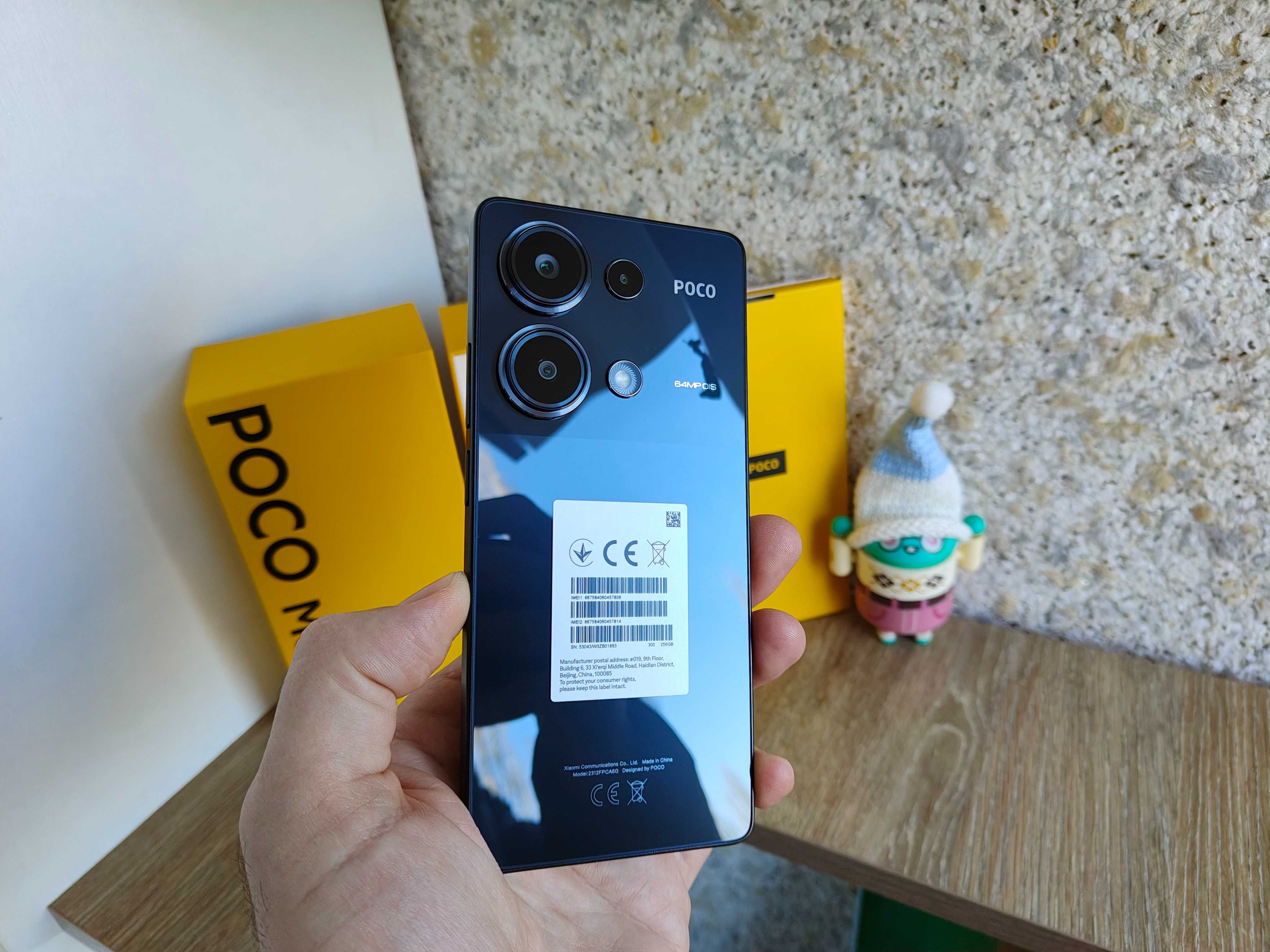 Poco M6 Pro 8/256ГБ, 6.67"Amoled 120Гц, 5000мАг 67вт, NFC, Новий смарт