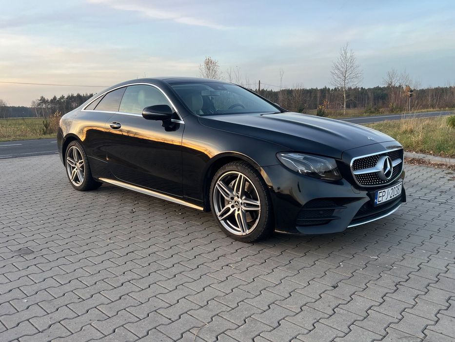 Mercedes-Benz Klasa E Mercedes EKlasa w213 coupé ,E220. 4matic Amg, bardzo dobrze wyposażony