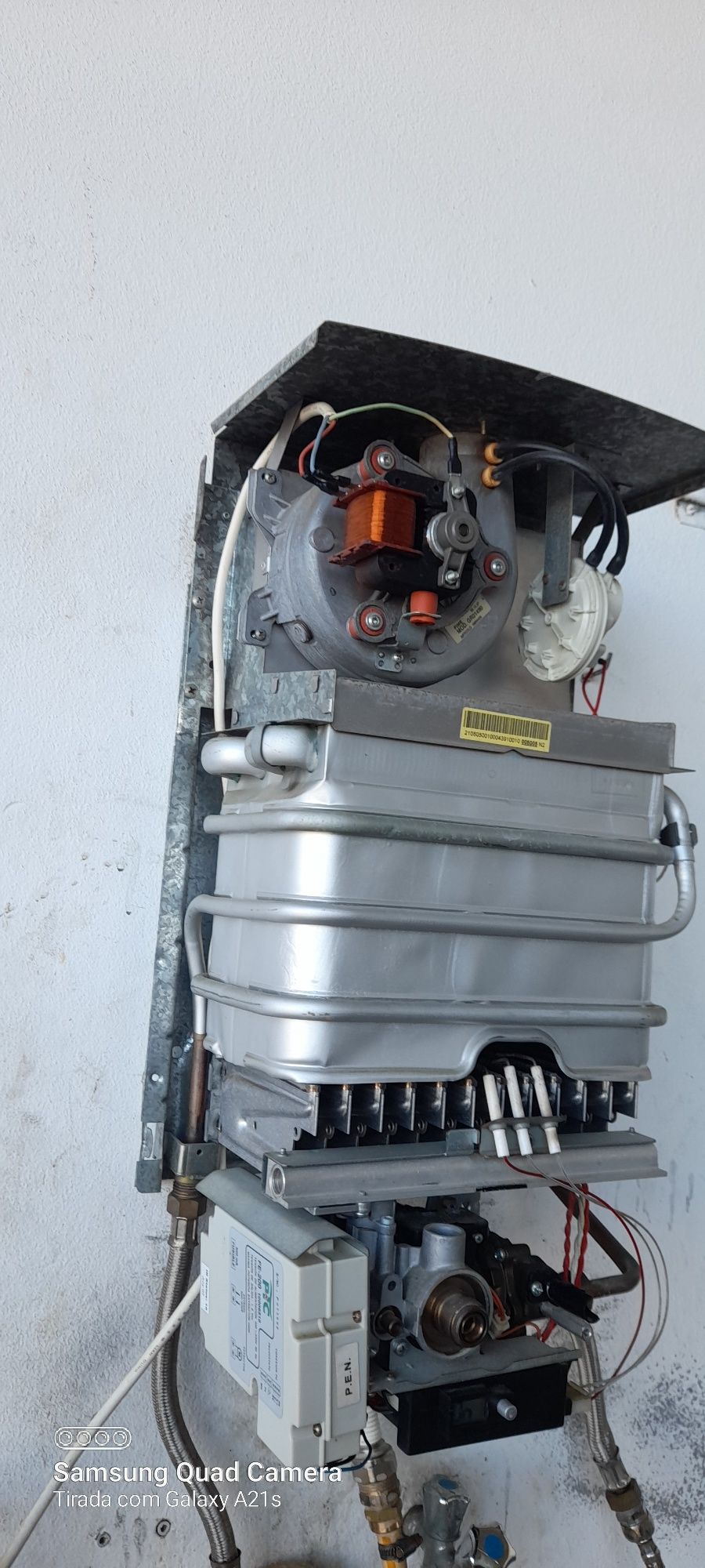 Esquentador inteligente vaillant ventilado