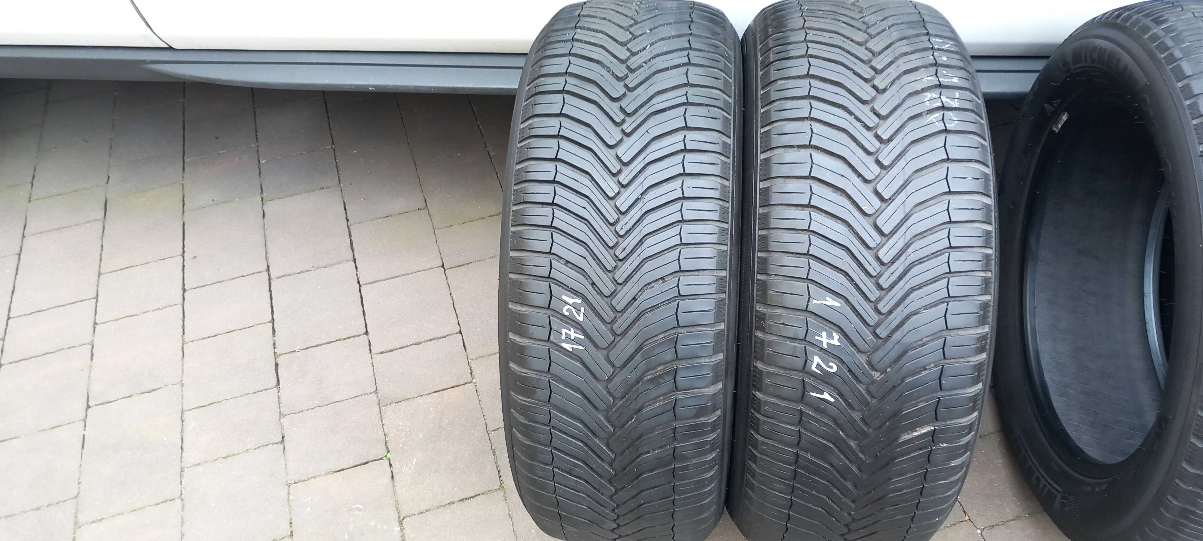 Opony całoroczne Premium 2x MICHELIN 205/55R16 91V XL , IV.2021r. Igły