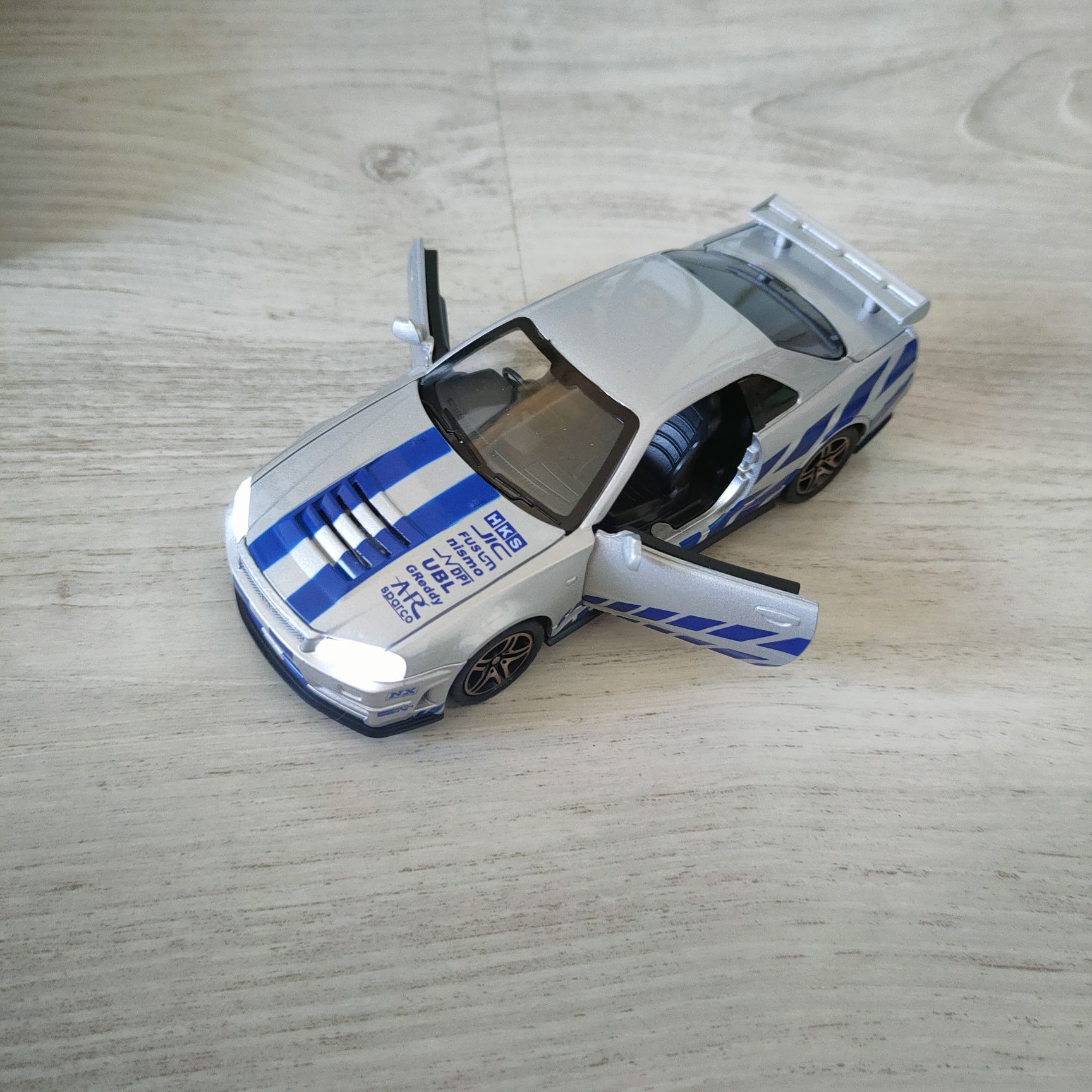 Auto Nissan GT-R 32 szybcy i wściekli