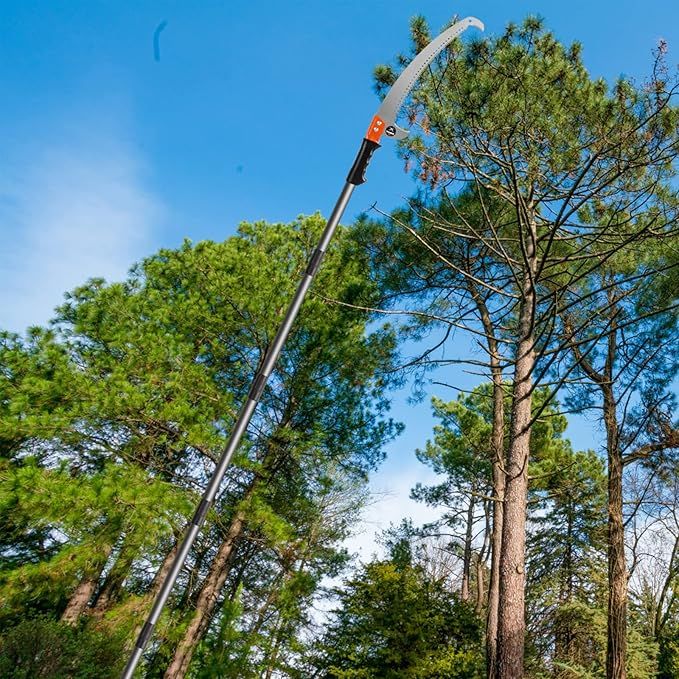 Walensee Piła teleskopowa do przycinania drzew, 304 cm, stalowa
