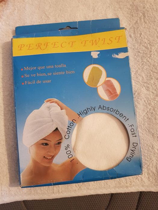 Toalha touca para cabelo NOVA