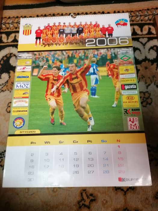 Stare kalendarze  kalendarz Korony Kielce