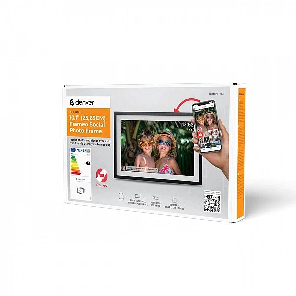 Ramka cyfrowa 10.1" Denver Frameo PFF-1016 - czarna