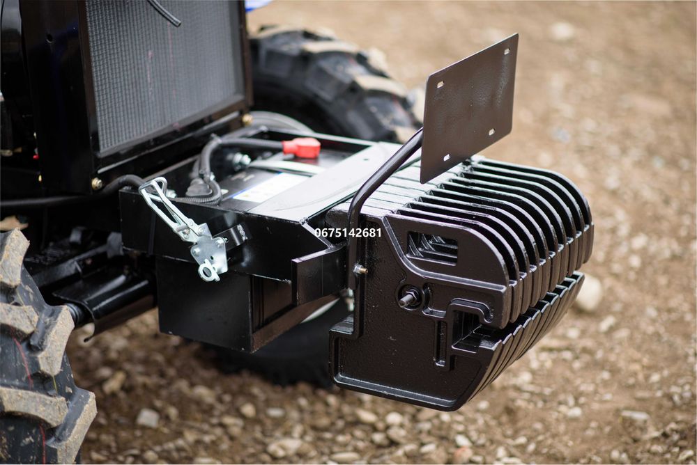 Мінітрактор Файтер Т-404-RD реверс 2 диск. счепл. примусова гідравліка