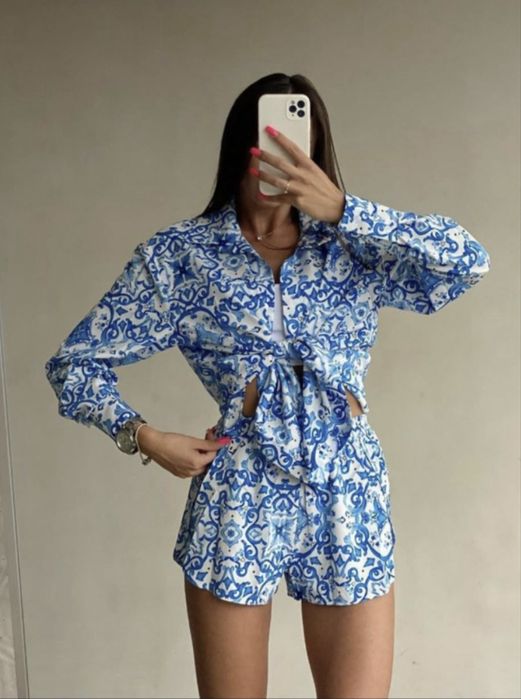 Костюм новий шорти , рубашка+ топ