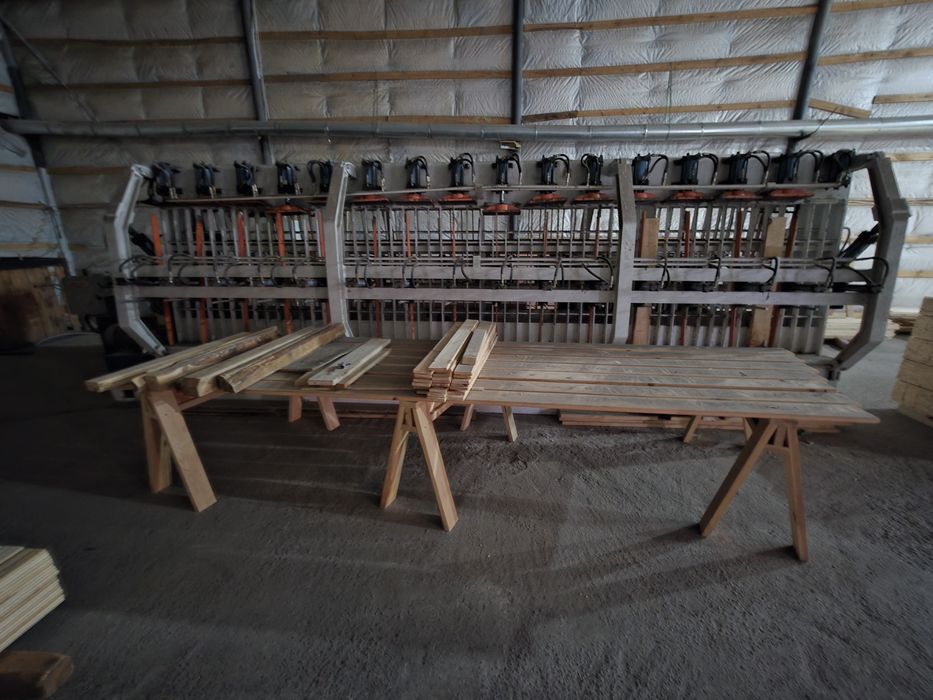 Пресс СММ для Клейки бруса 6м. Комплект.