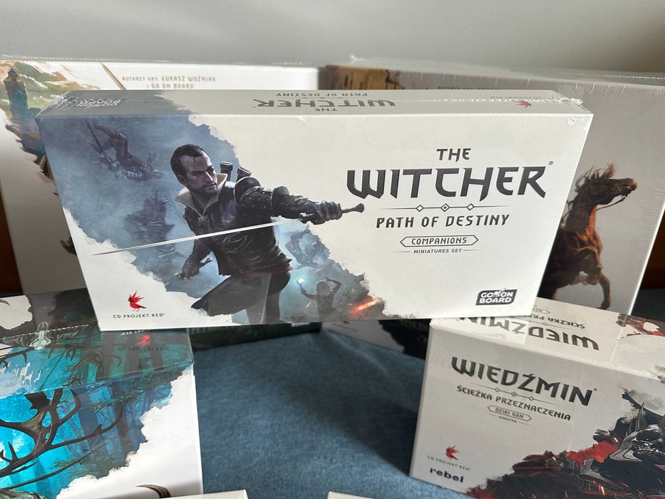 Wiedźmin Ścieżka Przeznaczenia ALL-IN Geralt Figurki Towarzyszy i inne