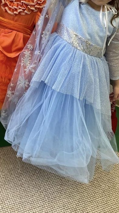 Новорічний костюм ельза сніжинка снігова королева